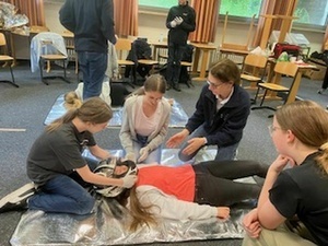 Schulsanit�ter-Ausbildung